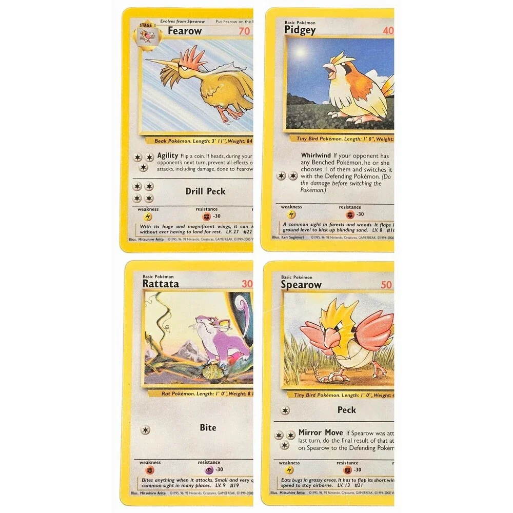 Pokémon Cards Lot TCG Base Set 2 Wizards 2000 28 of 130 No Duplicates
